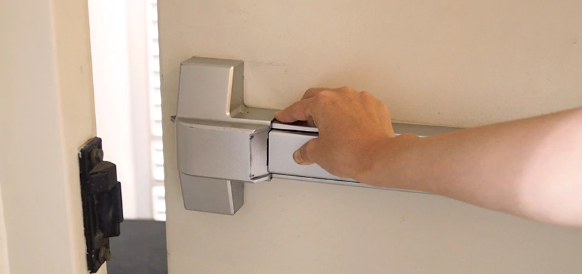 Roller Gate Panic Bar Installation in Mecca, California